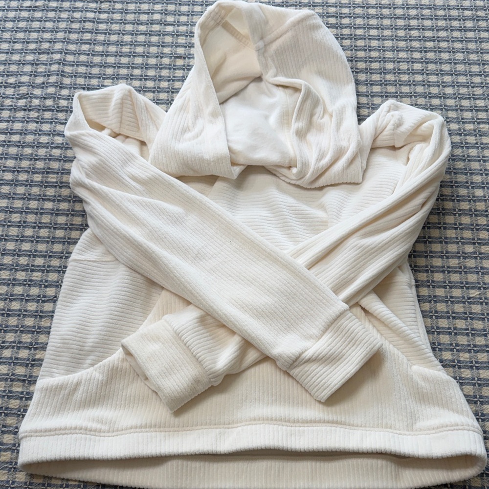 Cozy Cream Child’s Hoodie Sweater